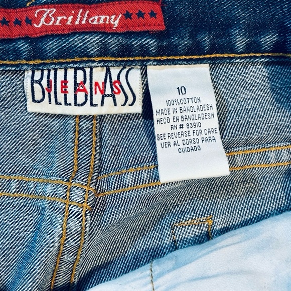 bill blass Denim - Bill Blass Brittany Blue Flare Gradient High rise 10 Jeans GUC Vintage Ombré ❄️